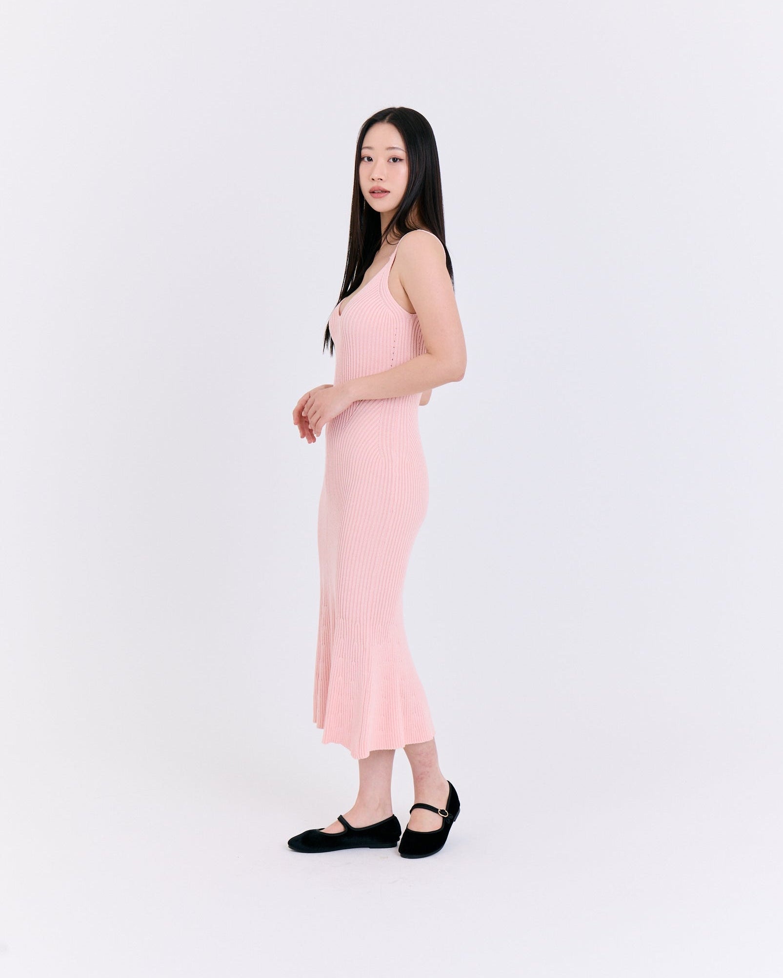 Pink Slip Dress