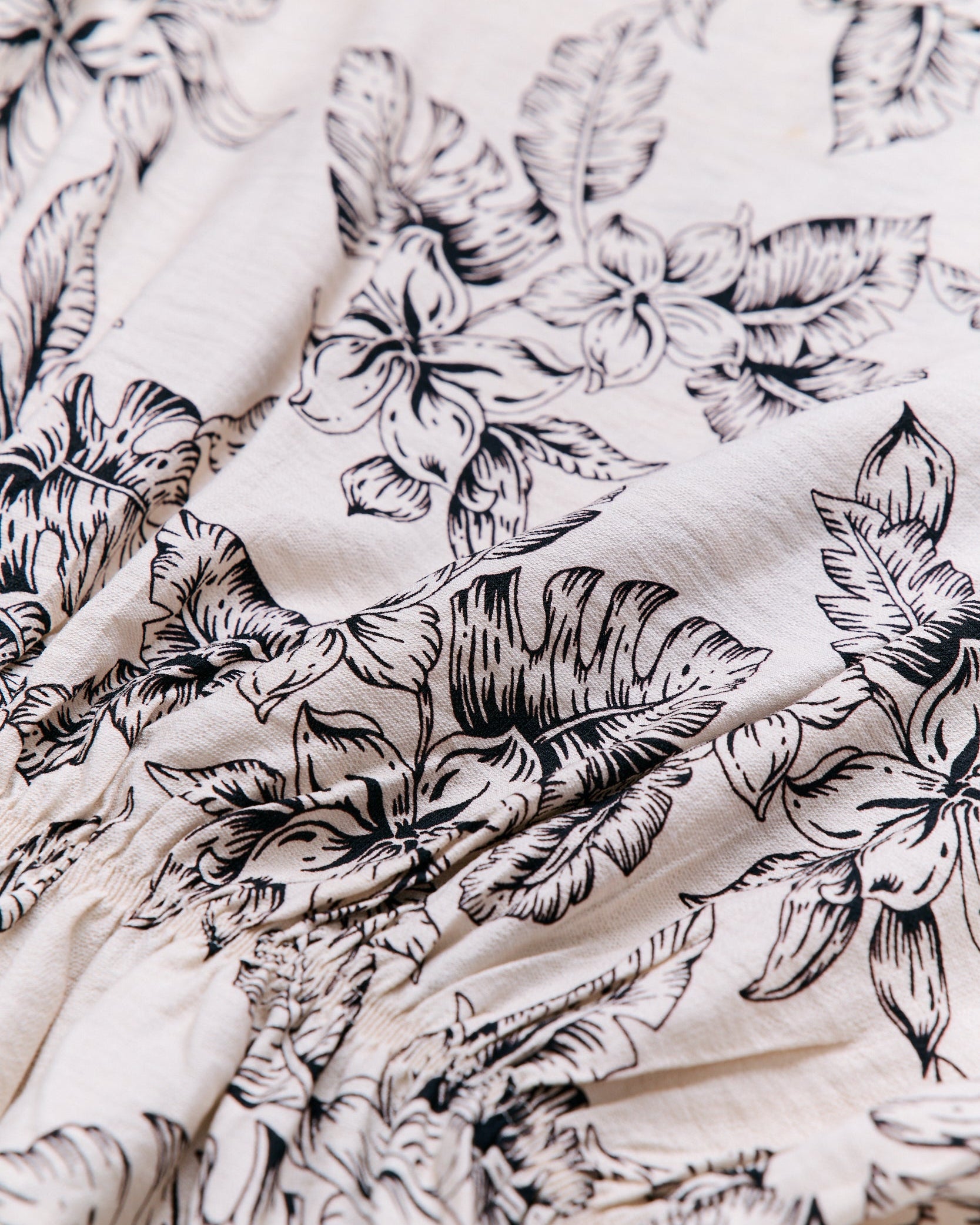 Antique Botanical Garden Dress (Beige)