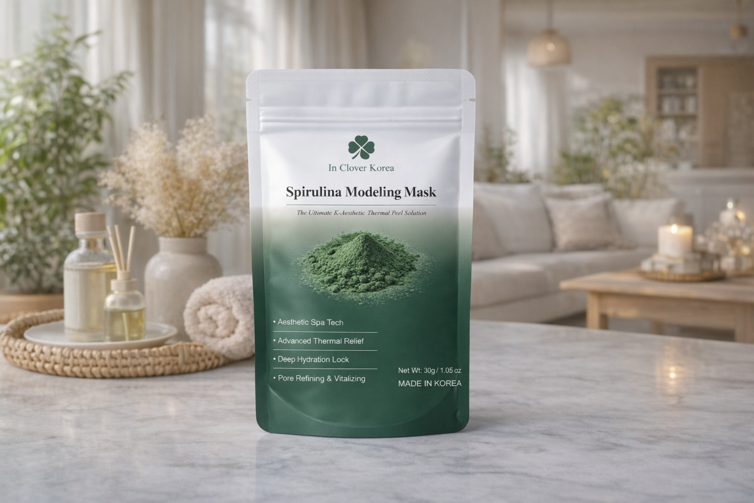 Spirulina Modeling Mask (Pre-Order)