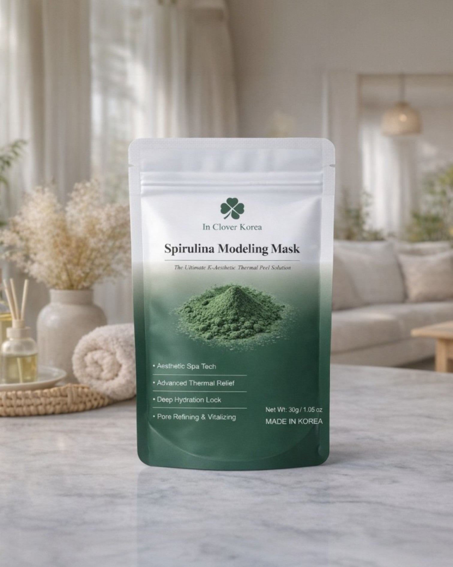 Spirulina Modeling Mask