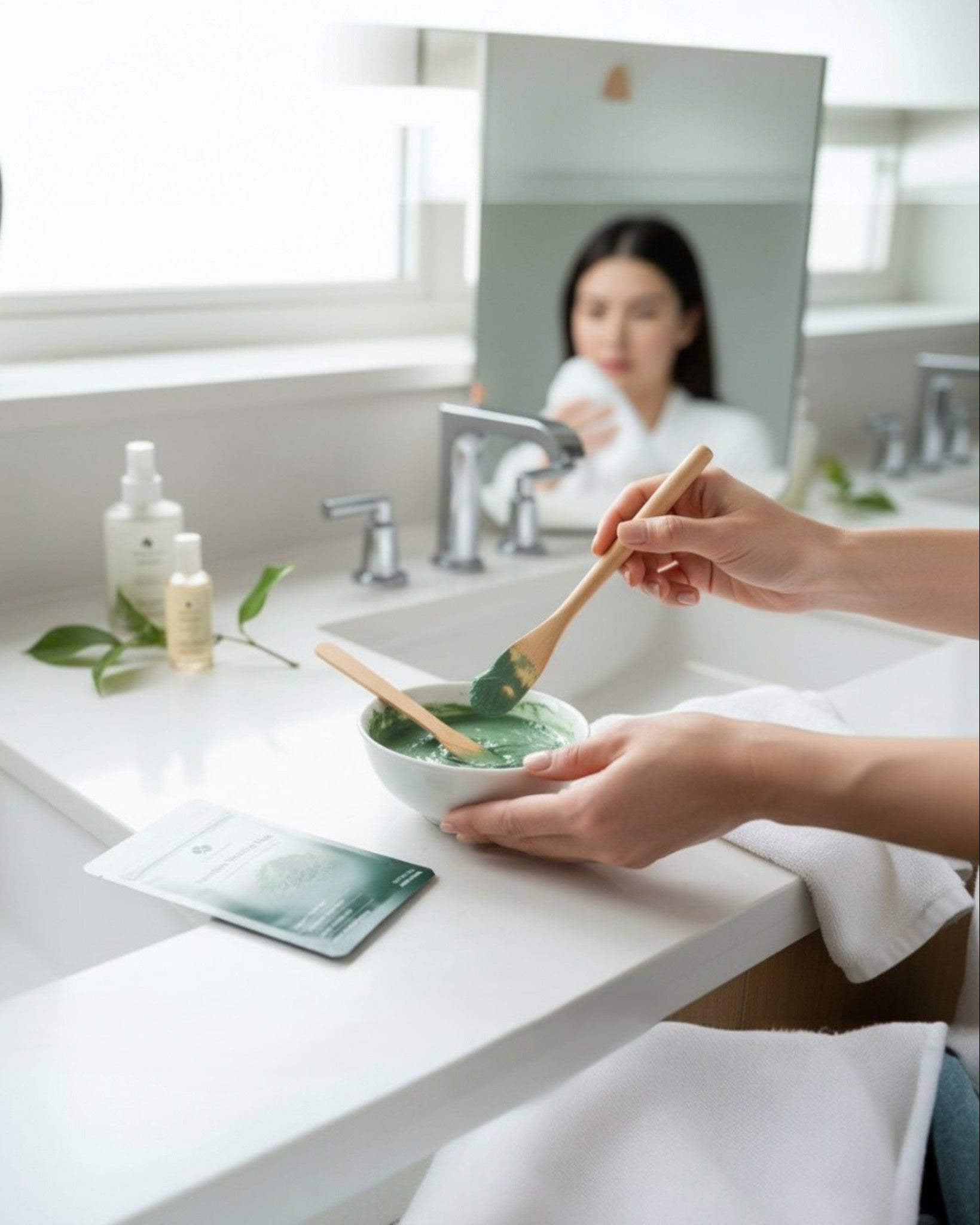 Spirulina Modeling Mask