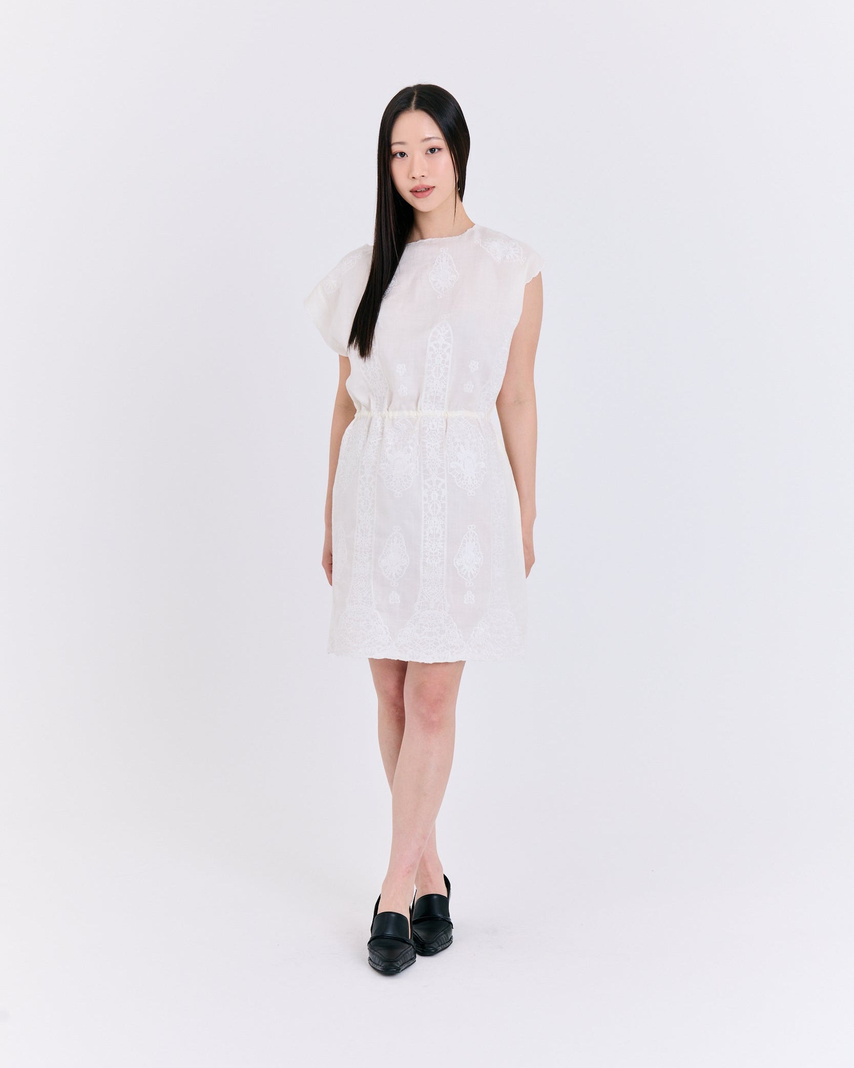 MIDI DRESS WHITE