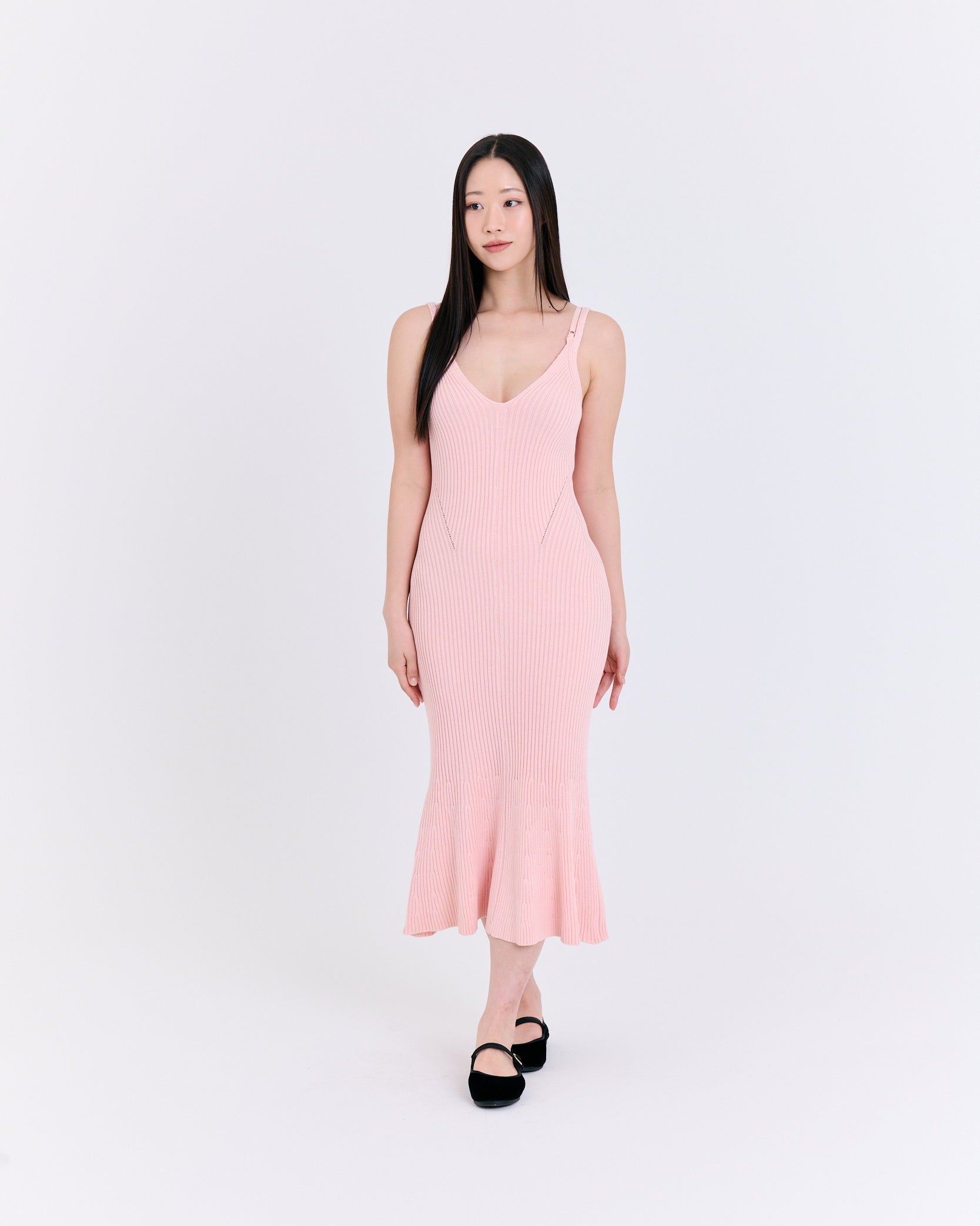 Pink Slip Dress