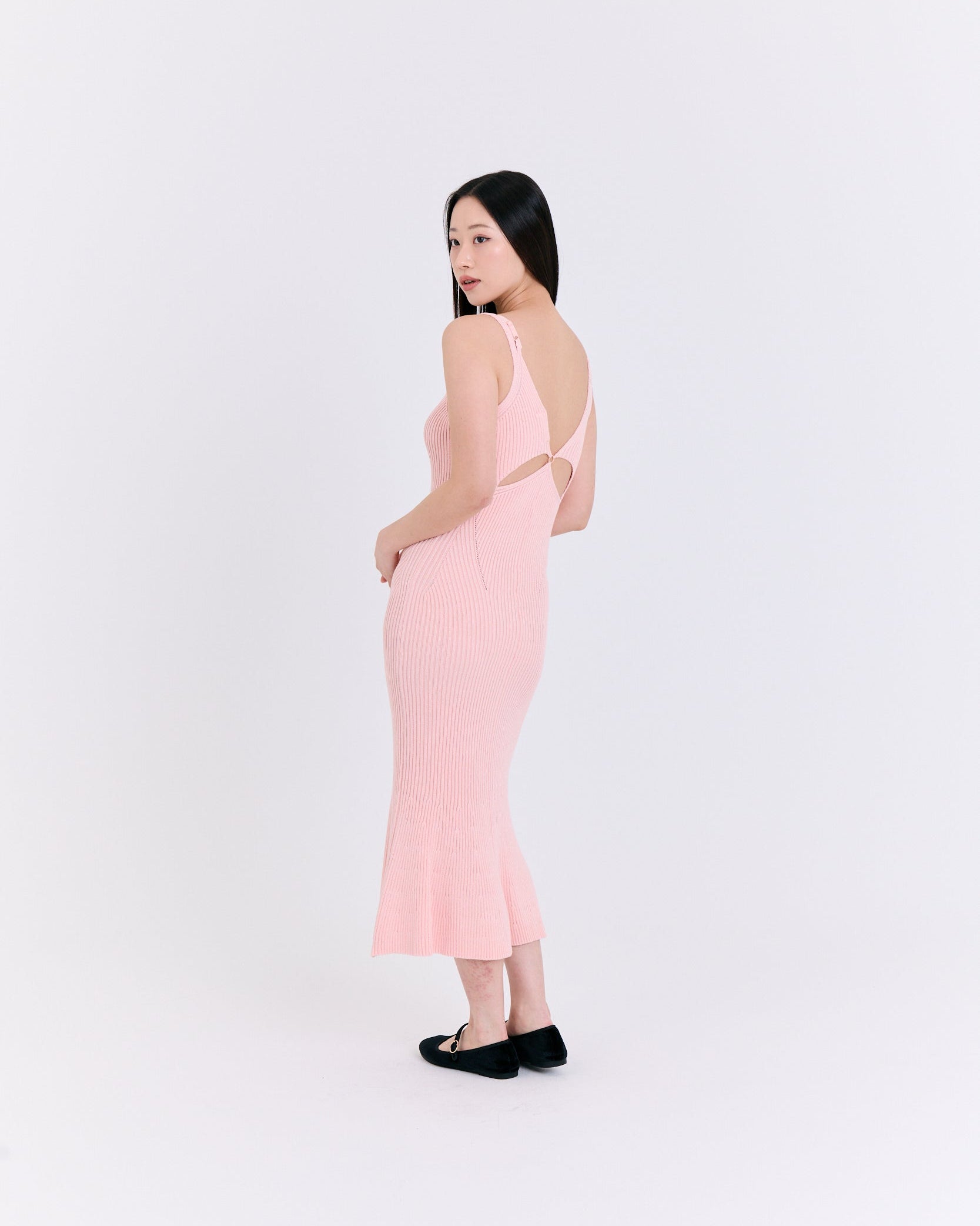 Pink Slip Dress
