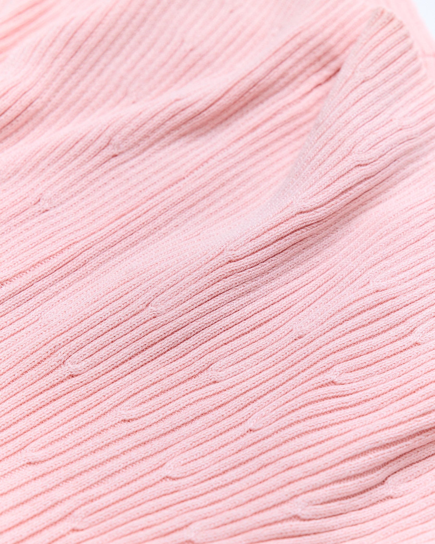 Close-up of pink textured fabric