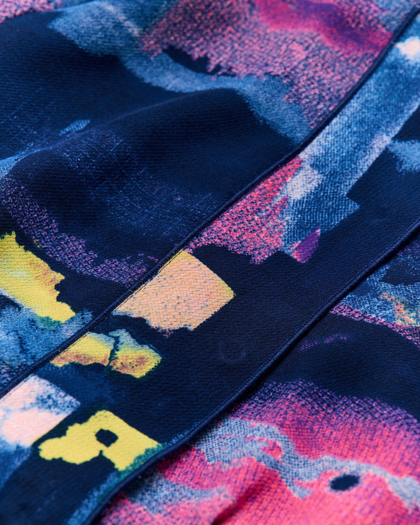 Twilight Abstract Painterly Dress